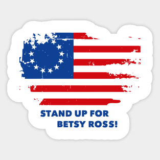 Betsy Ross Rush Limbaugh T Shirt Sticker